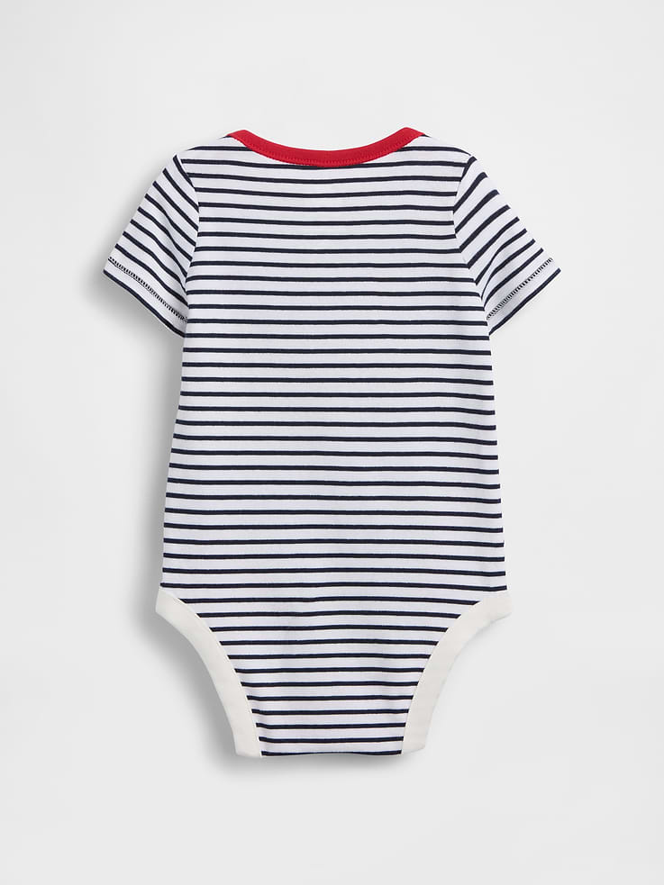 L'image numéro 2 présente Cache-couche Premiers essentiels en coton biologique pour Bébé
