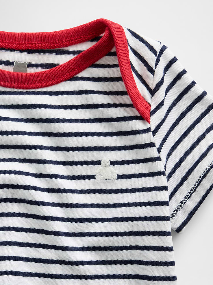 L'image numéro 3 présente Cache-couche Premiers essentiels en coton biologique pour Bébé