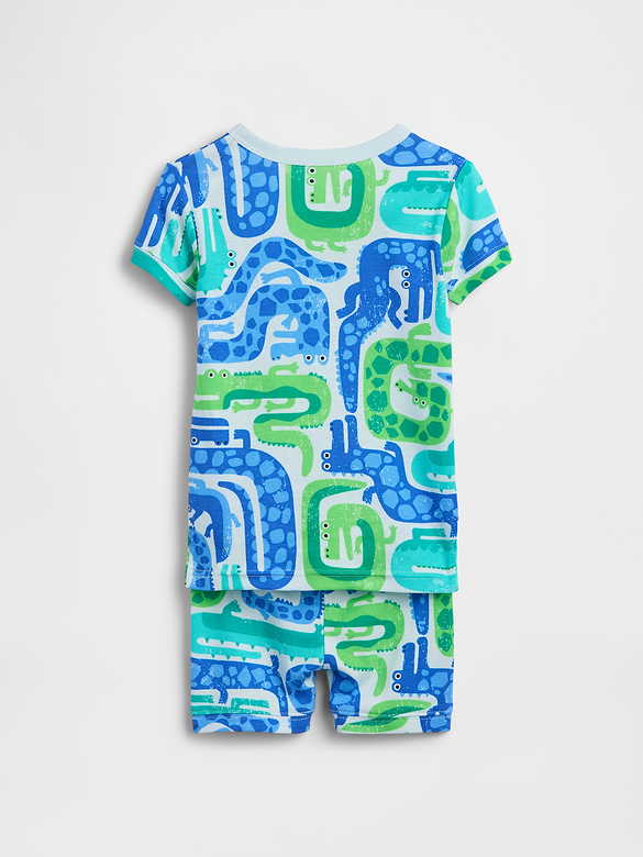 Baby & Toddler Organic Brushed Cotton PJ Short Set