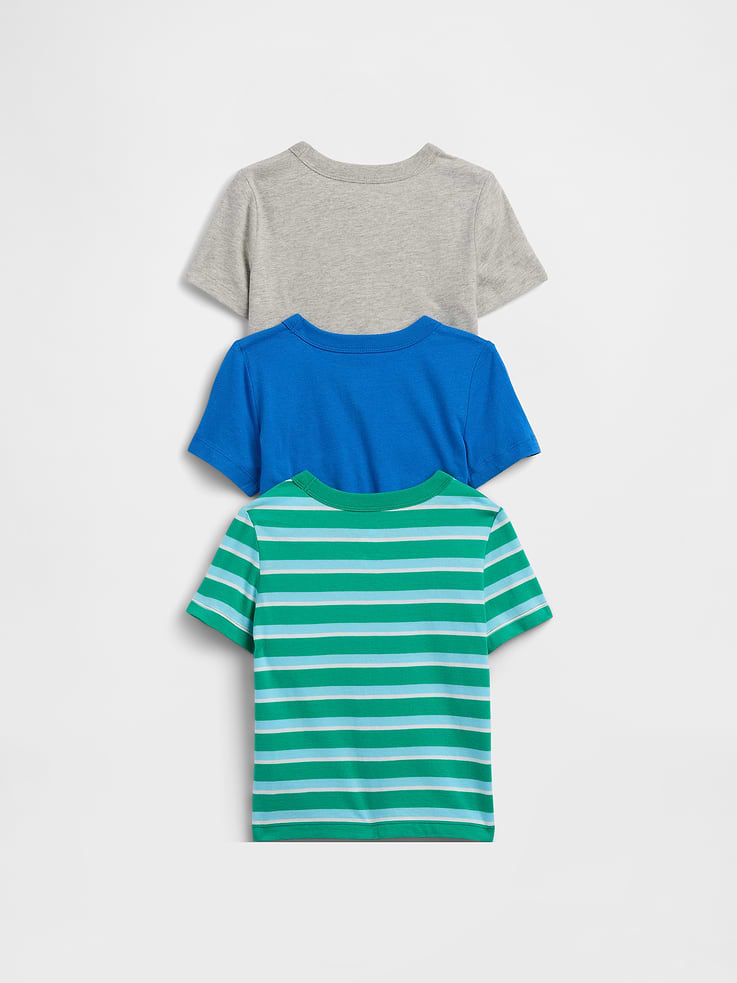 Image number 2 showing, Baby & Toddler Mix & Match Pocket T-Shirt (3-Pack)