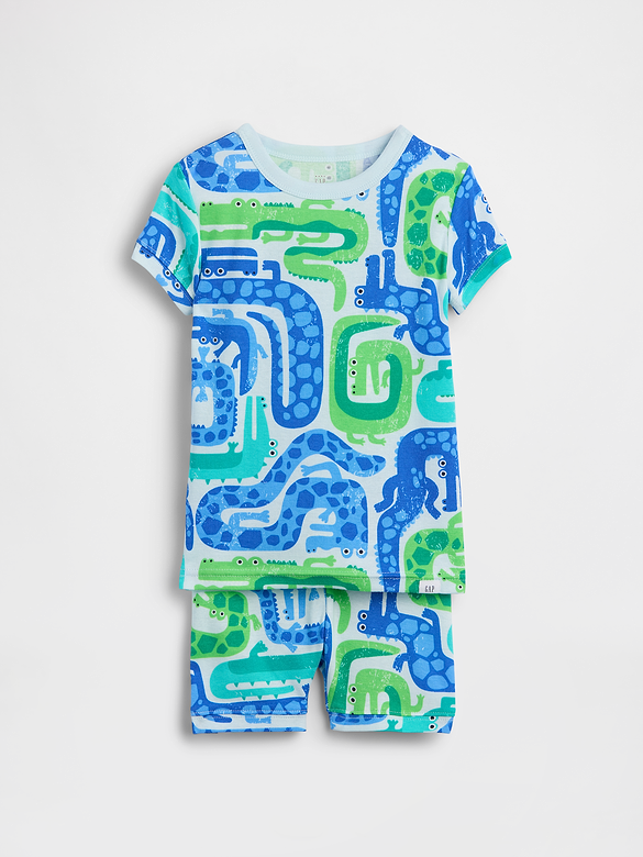 Baby & Toddler Organic Brushed Cotton PJ Short Set
