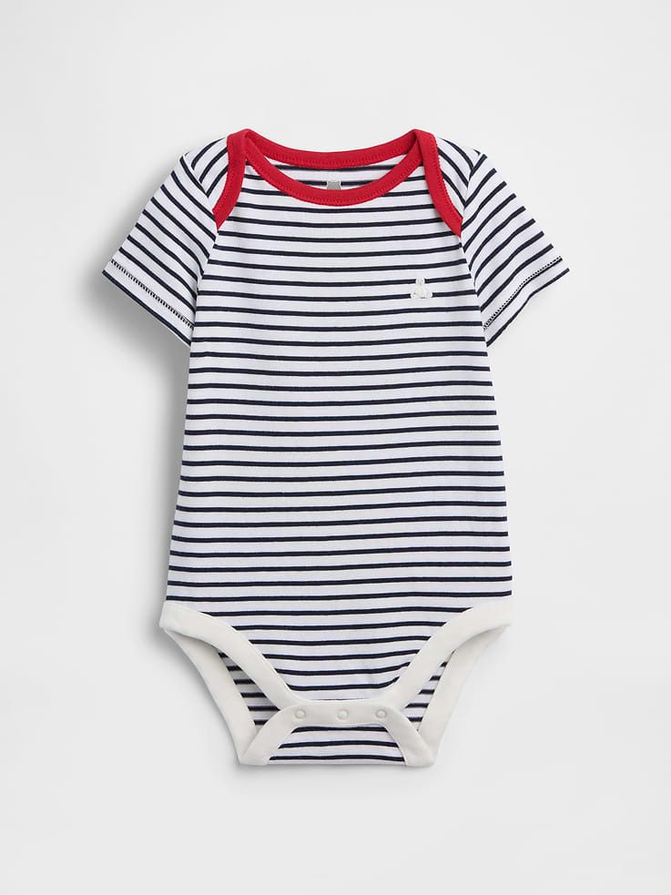 L'image numéro 1 présente Cache-couche Premiers essentiels en coton biologique pour Bébé