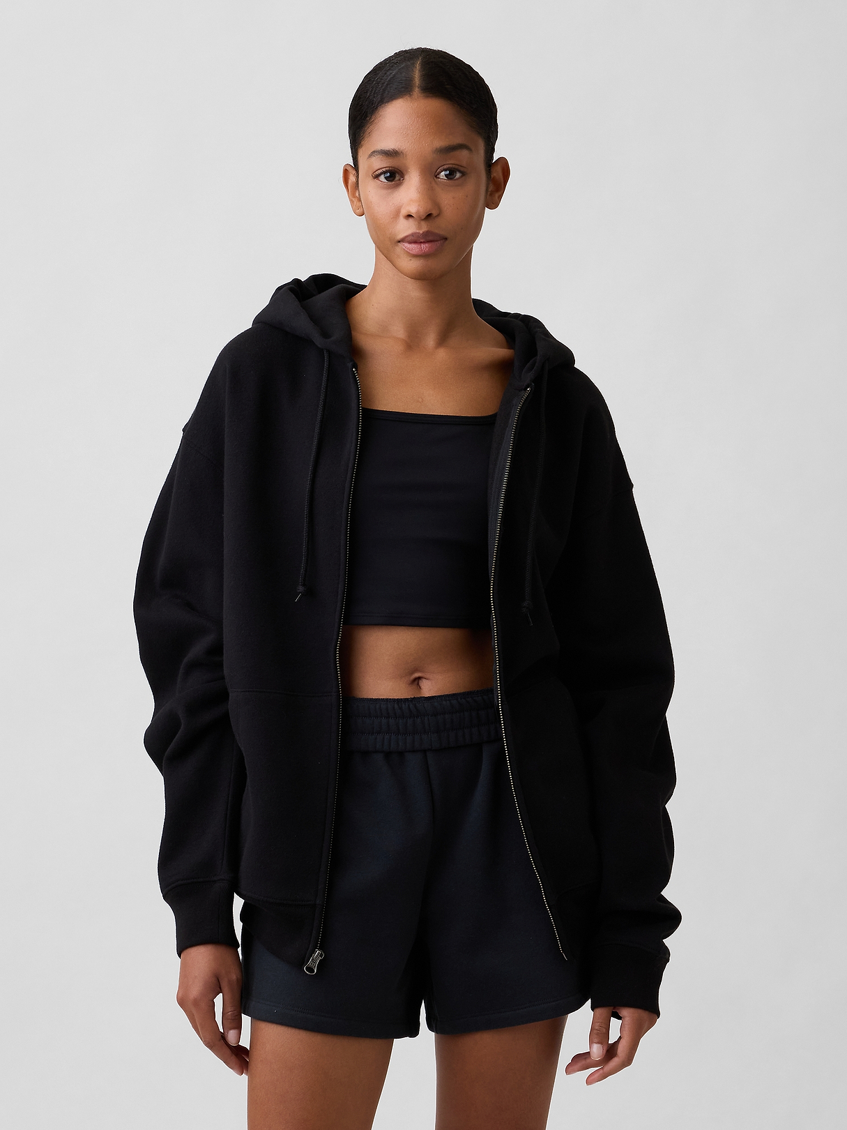 Adult VintageSoft Oversized Zip Hoodie | Gap Factory