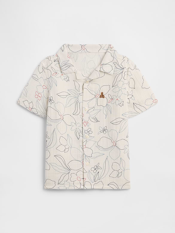 babyGap Brannan Bear Gauze Vacay Shirt