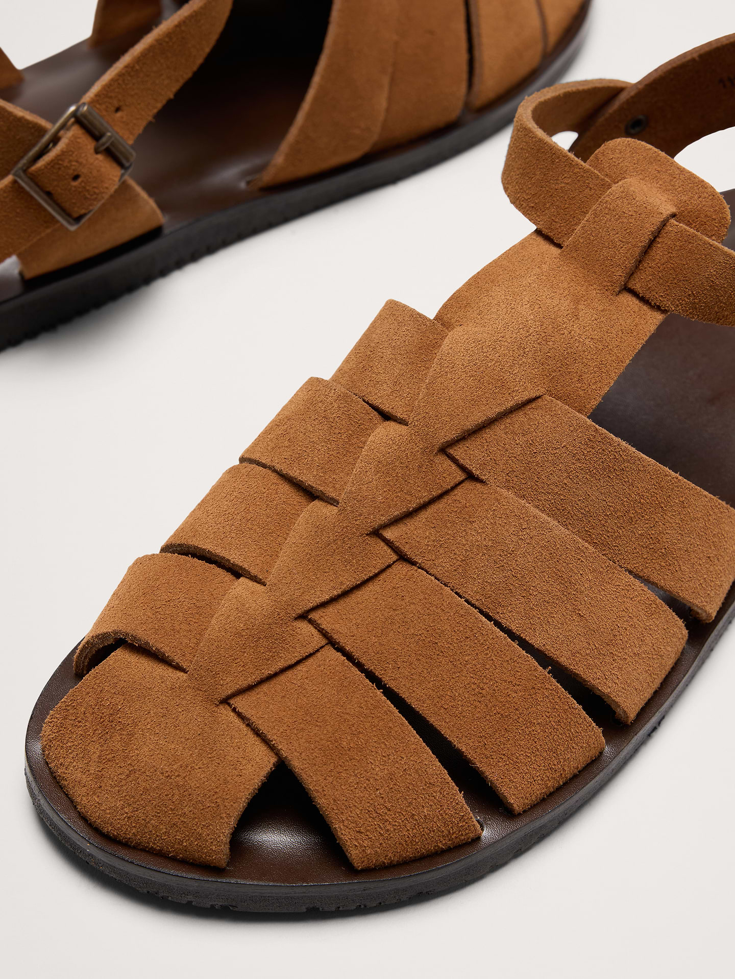 Image number 5 showing, Suede Fisherman Sandal