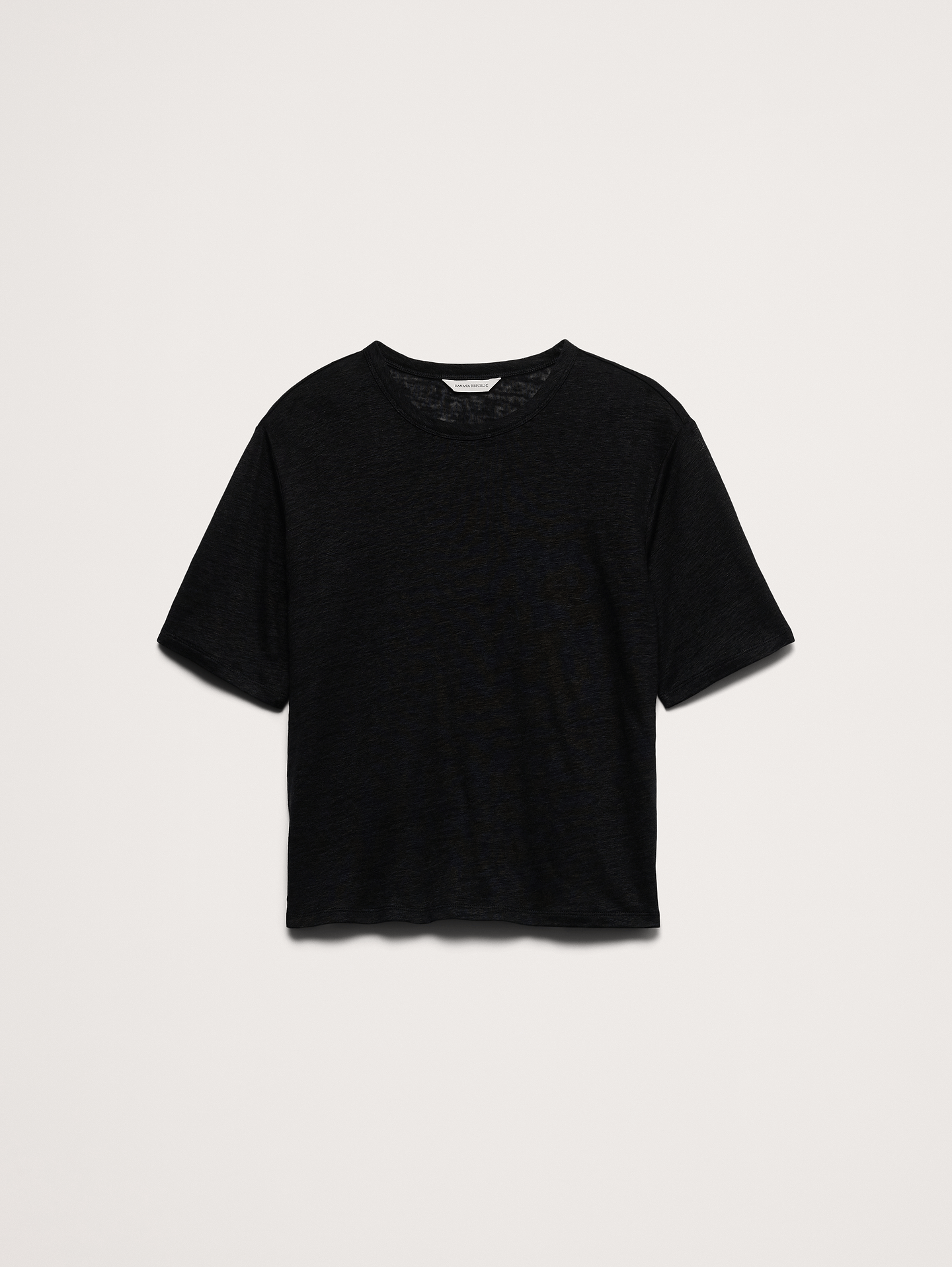 L'image numéro 4 présente T-shirt décontracté en lin
