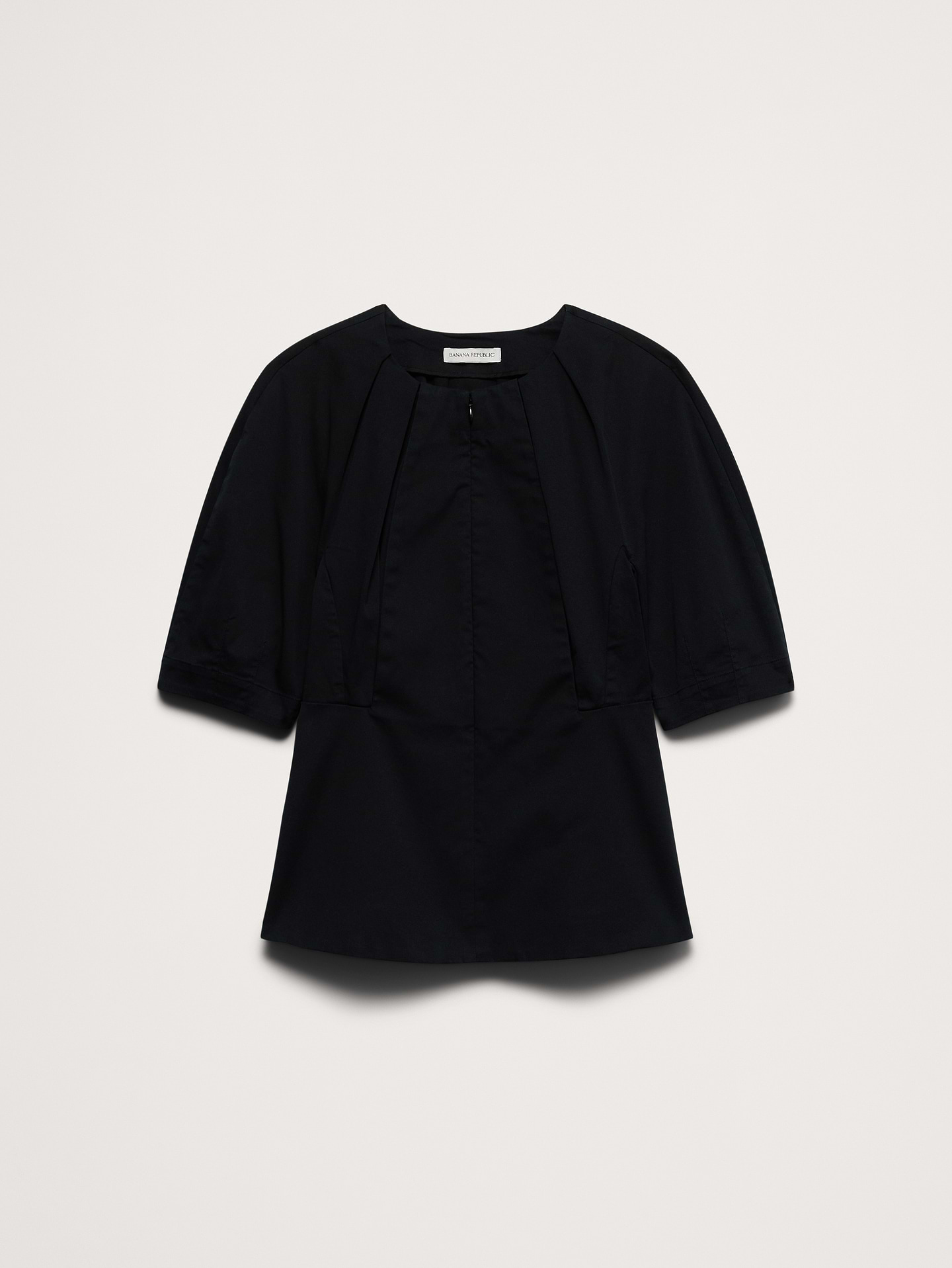 Image number 8 showing, Soft Cotton Zip-Neck Top