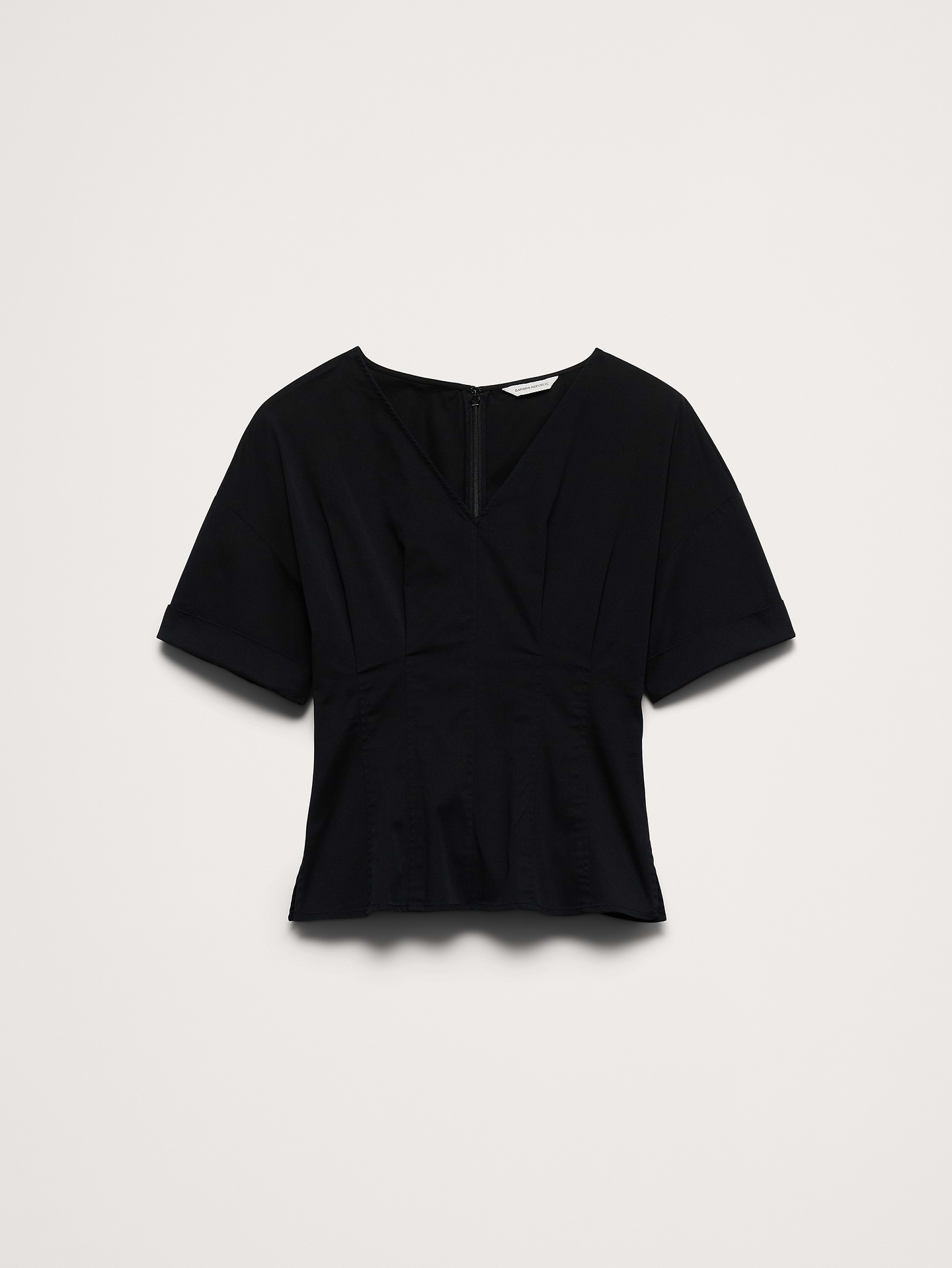 Image number 7 showing, Soft Cotton Fitted Waist Top