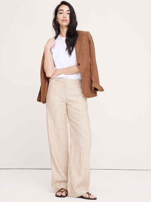 The Everyday Wide-Leg Pant in Linen