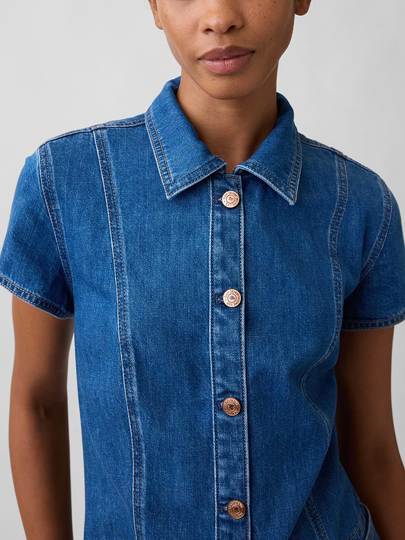 Denim Mini Dress