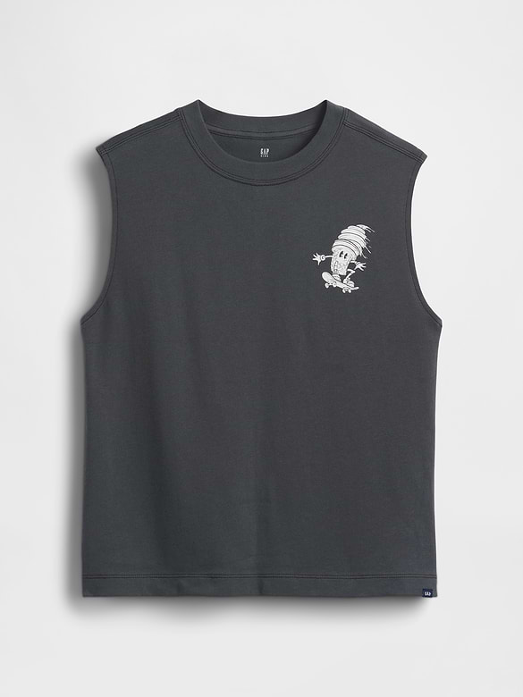 Kids Heavyweight Muscle Tank Top