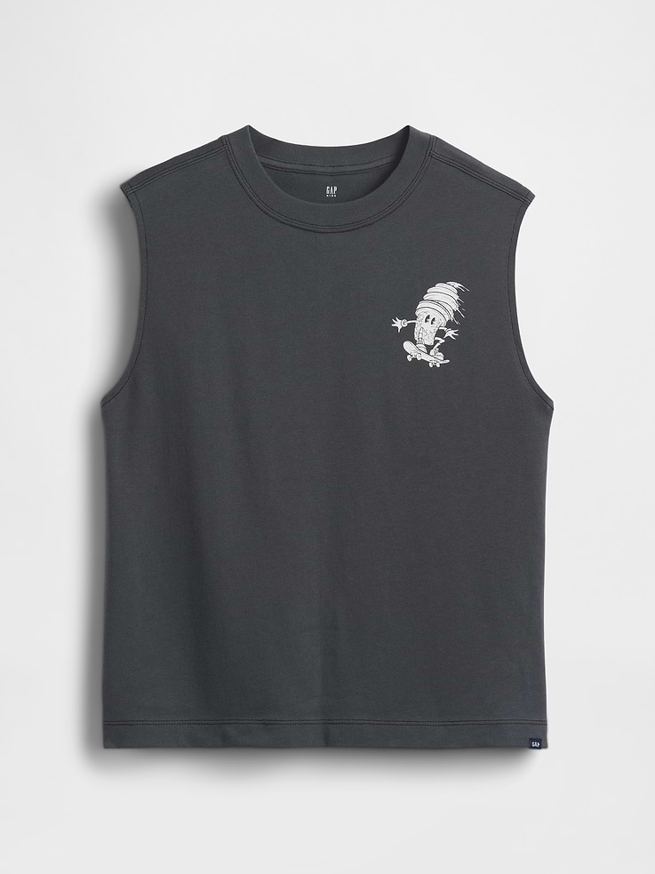 Image number 1 showing, Kids Heavyweight Muscle Tank Top