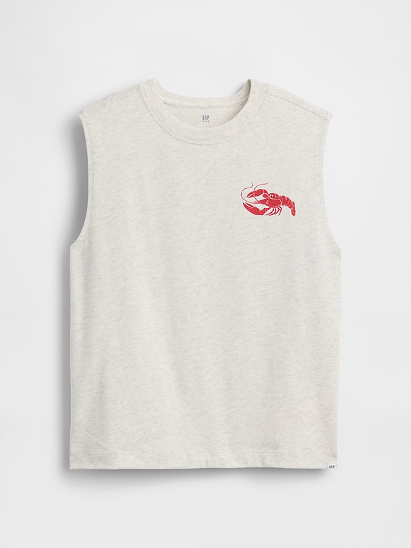 Kids Heavyweight Muscle Tank Top