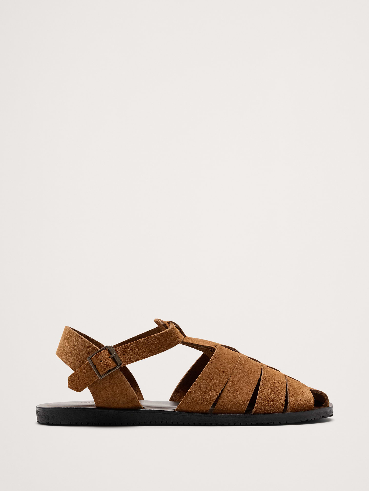 Image number 1 showing, Suede Fisherman Sandal