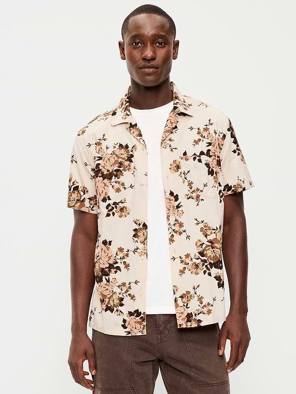 Short-Sleeve Camp Shirt