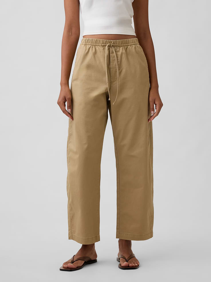 Image number 2 showing, Mid Rise Easy Barrel Khakis
