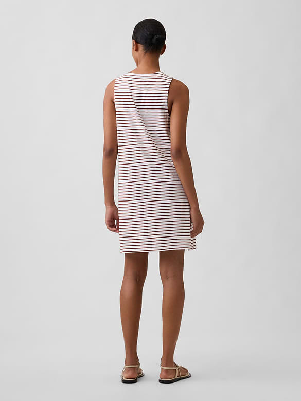 Stripe Tank Mini Dress