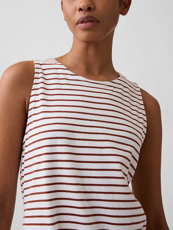 Stripe Tank Mini Dress