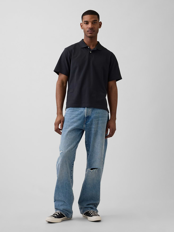 Image number 2 showing, Relaxed Pique Polo