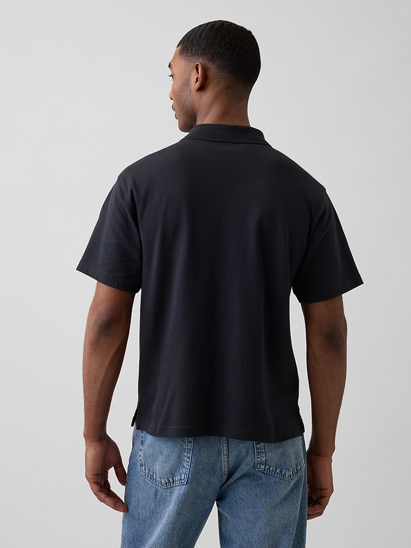 Relaxed Pique Polo