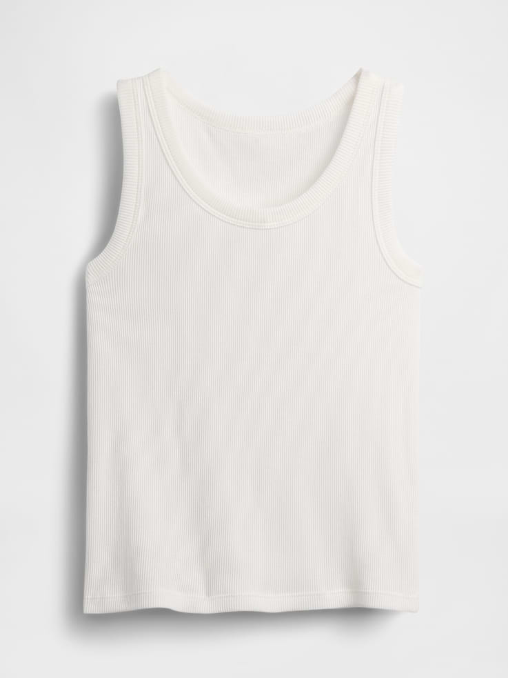 Image number 2 showing, Kid Rib Scoop Tank Top