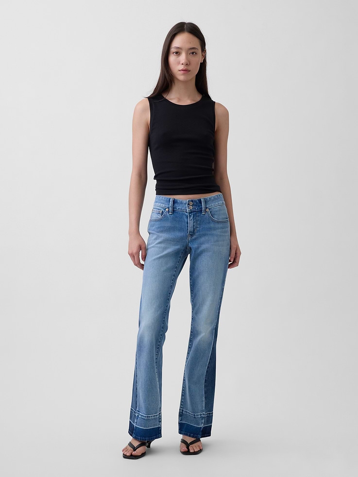 Image number 1 showing, Low Rise Long & Lean Jeans