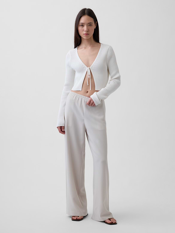 Easy Wide-Leg Pants