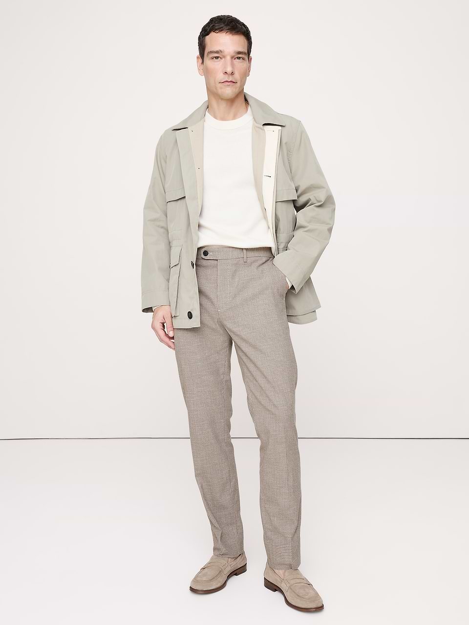 banana republic dress pants Slim Wrinkle-Resistant Pant Men's suits Size:size over US48 +$25 dev-position-premiere:number:35 Blueberry Swing Maxi Dress, buttery stretch twill