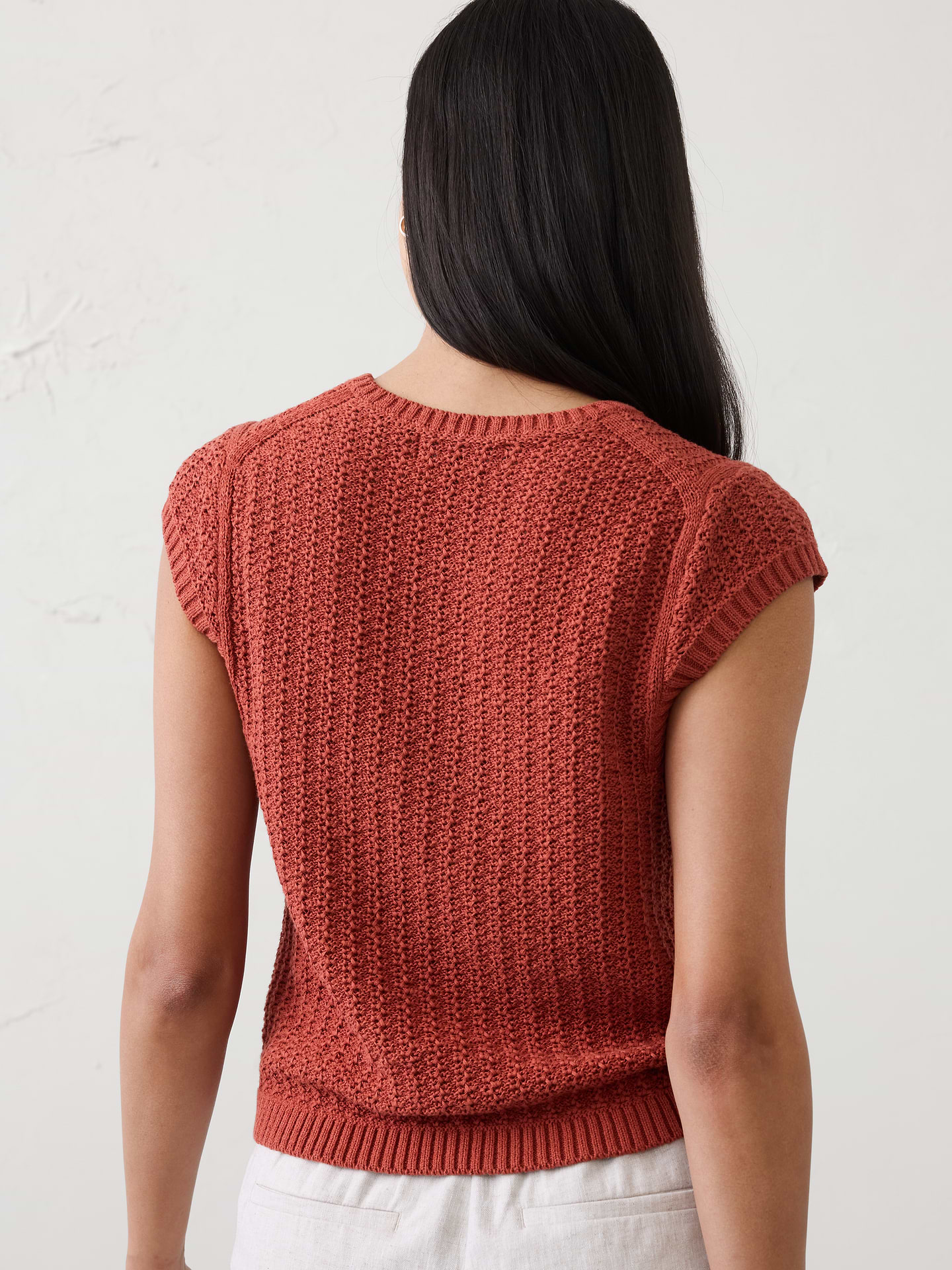 Image number 2 showing, Cotton-Blend Textured Sweater