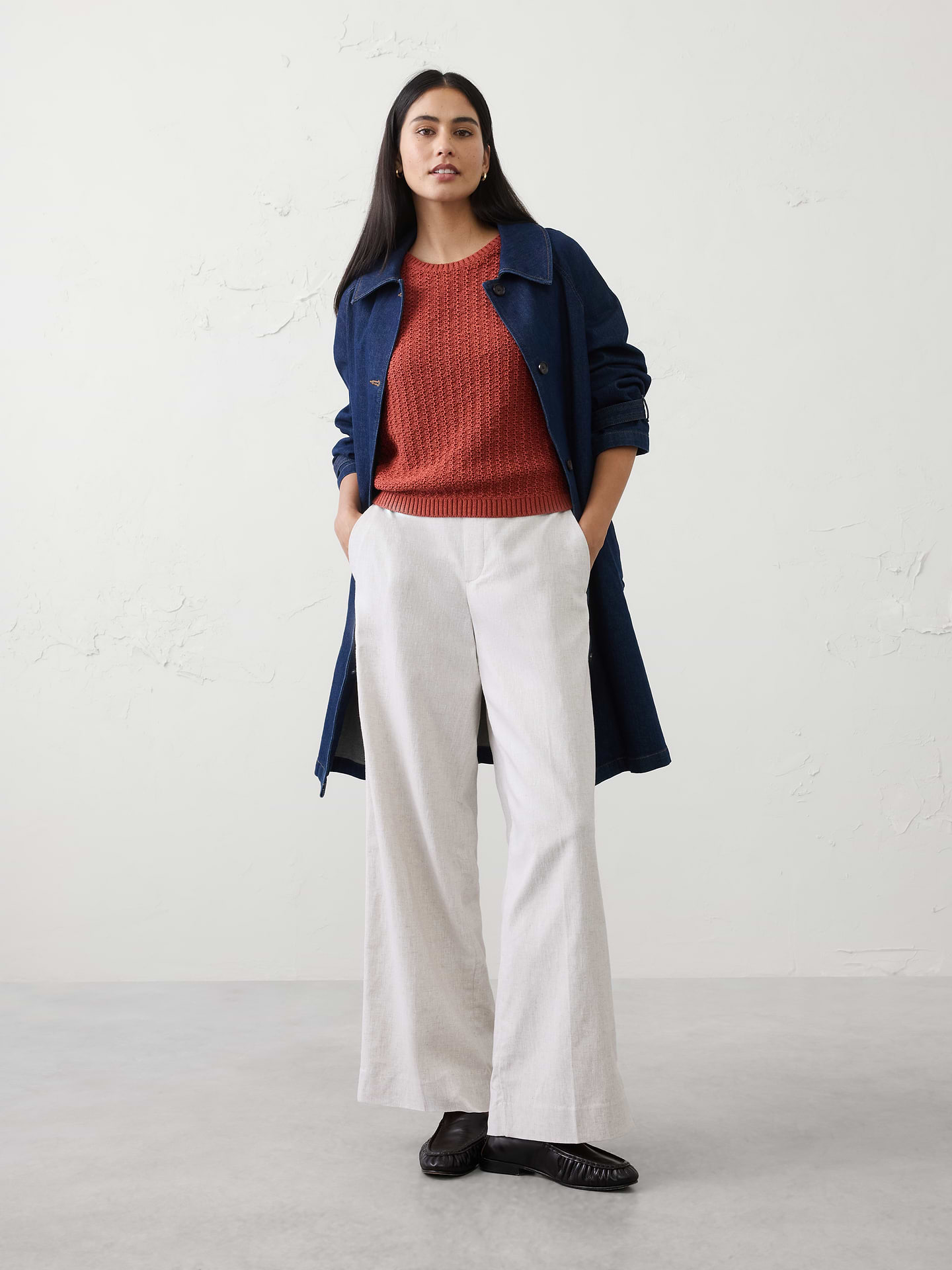 Image number 3 showing, Cotton-Blend Textured Sweater