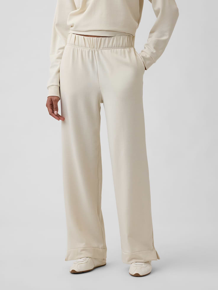 Image 3 of 5, CloudLight Wide-Leg Sweatpants