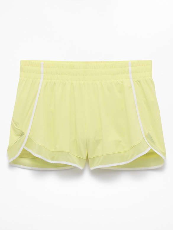 Mesh Racer Run Mid Rise 4" Short