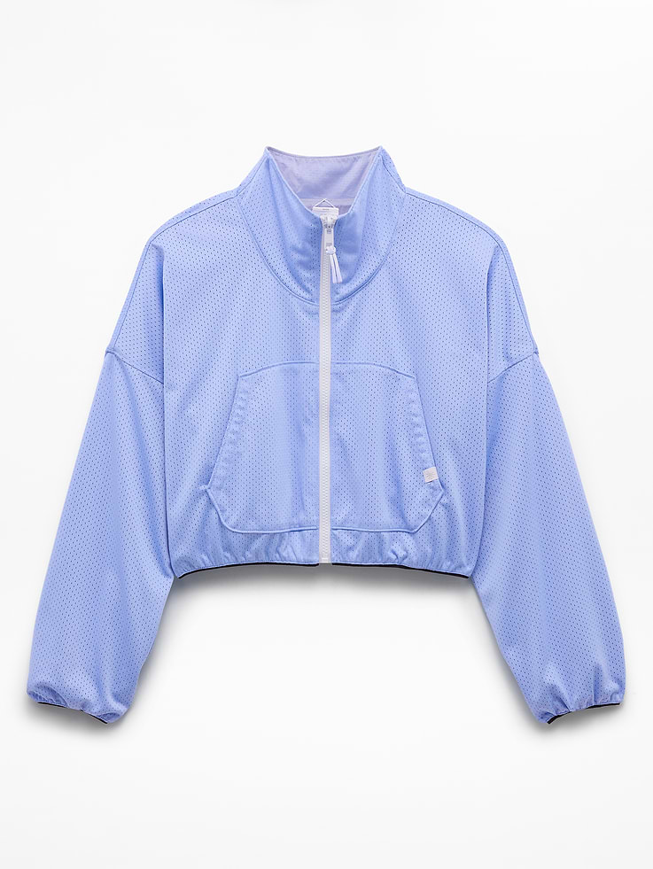 Image number 5 showing, Athleta Girl Reversible Mesh Windbreaker