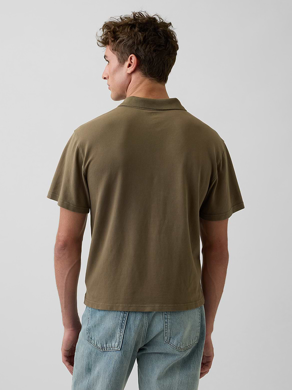 Relaxed Pique Polo