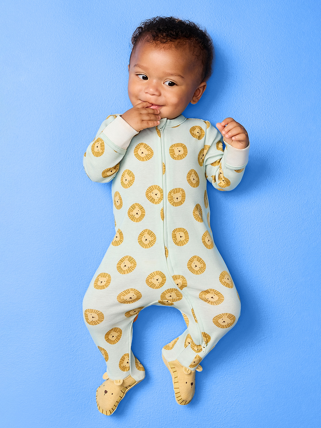 2-Way-Zip Sleep & Play Footed One-Piece for Baby | Old Navy