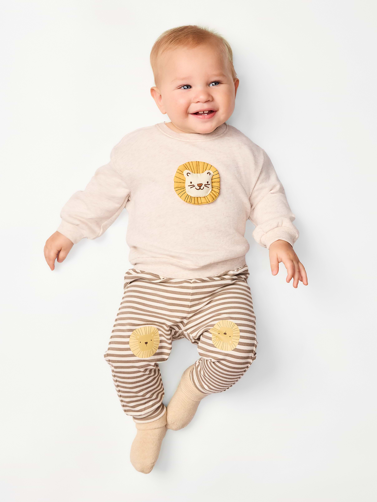 Image number 1 showing, Printed Crew-Neck Sweatshirt for Baby