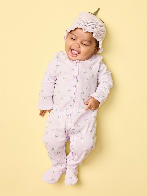 2-Way-Zip Sleep & Play Footed One-Piece for Baby