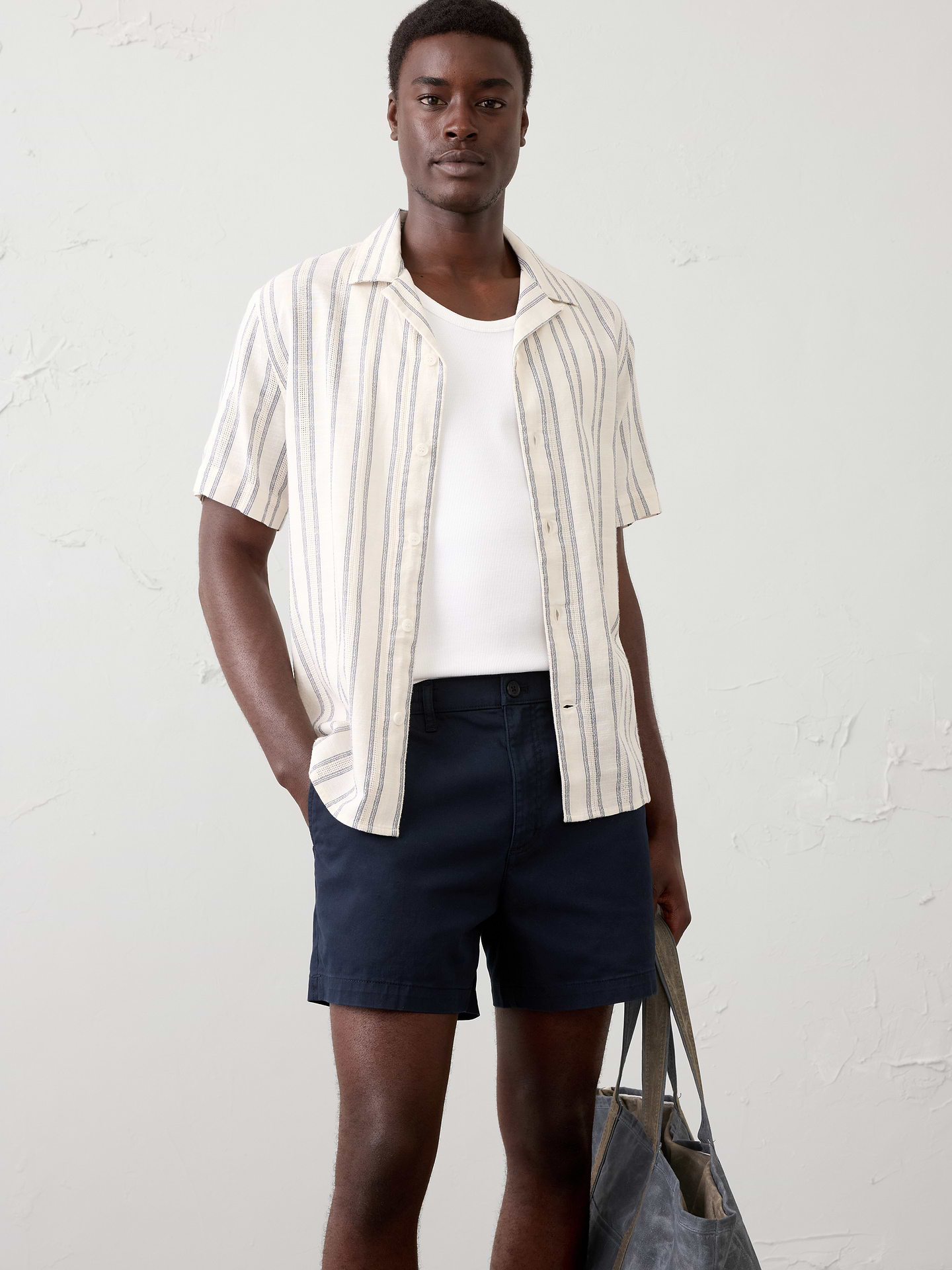 Image number 1 showing, Slim-Fit 5" Summerweight Chino Short