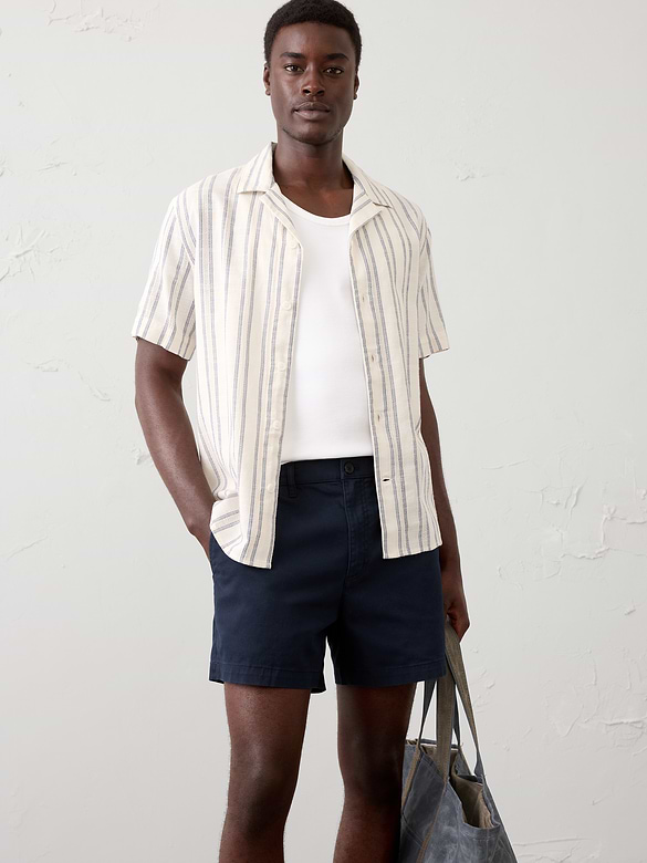Slim-Fit 5" Summerweight Chino Short