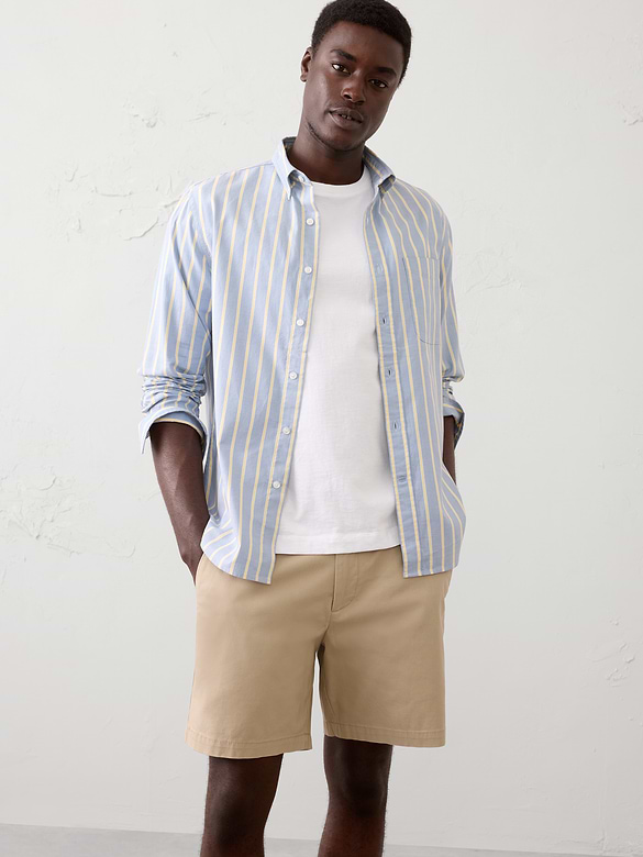 Slim-Fit 7" Lived-In Short