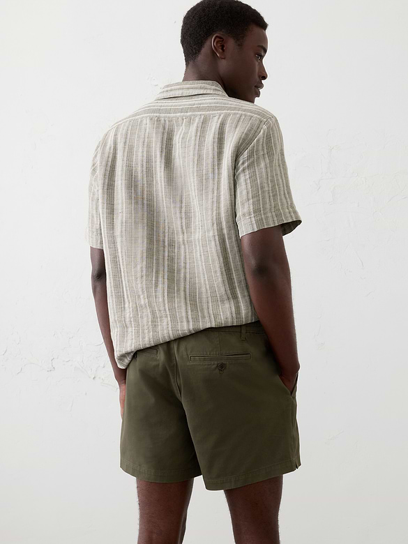 Slim-Fit 5" Summerweight Chino Short