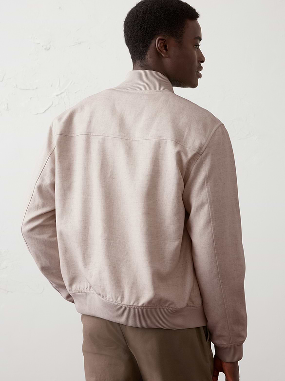 Cotton-Linen Bomber