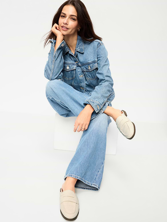 Loafer Mule Shoes for Women
