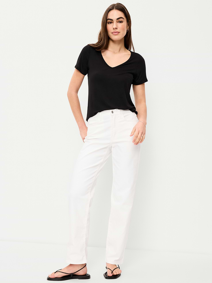 Image number 3 showing, Luxe V-Neck T-Shirt