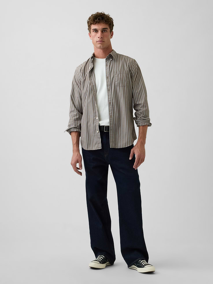 Image number 2 showing, Organic Cotton Poplin Classic Shirt