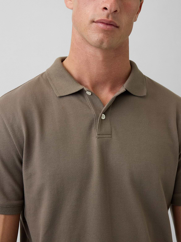 Pique Polo Shirt