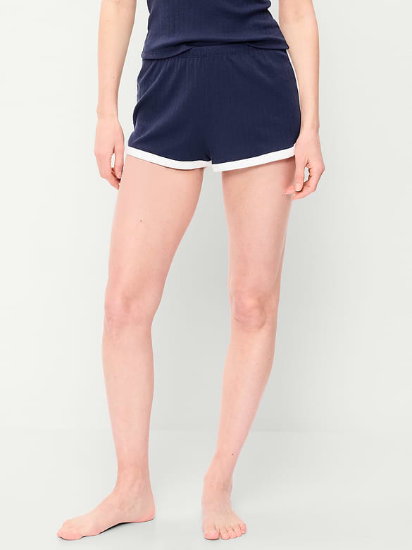Pointelle Sleep Short