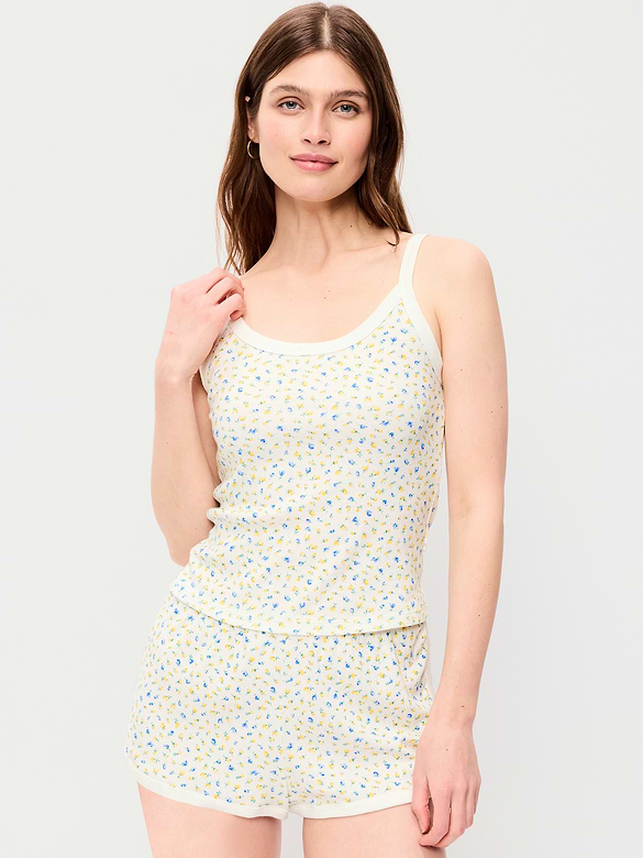 Pointelle Cami Tank Top