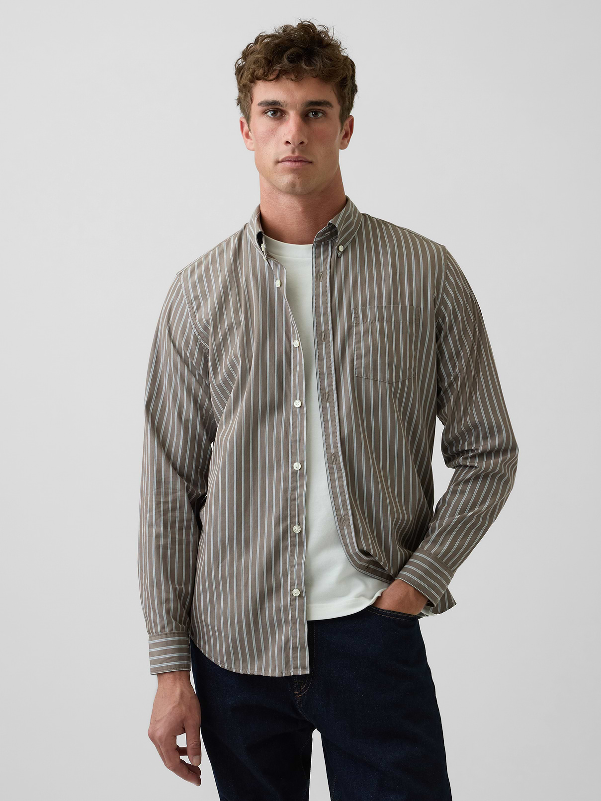 Organic Cotton Poplin Classic Shirt