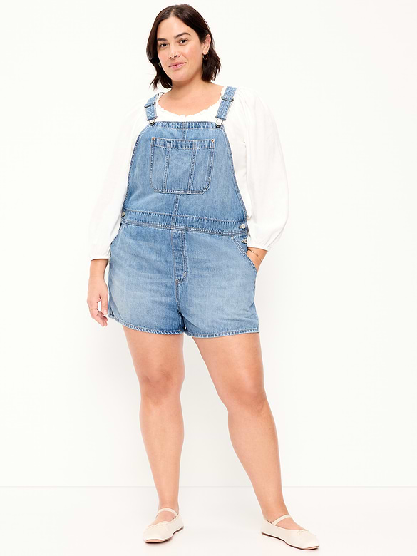 Image number 7 showing, Baggy Shortalls